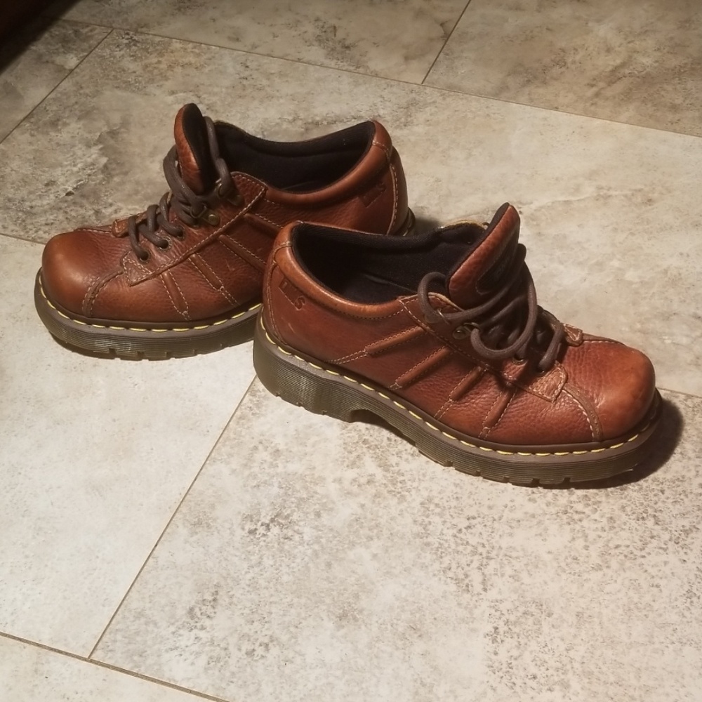 Dr. Martens Brown Lace Up Oxford Shoes Unisex